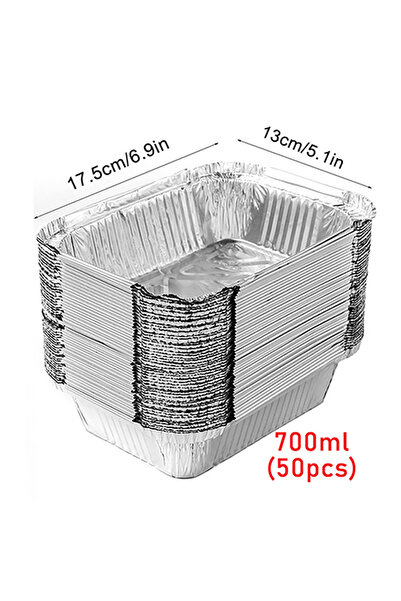 Choice3 700ml 50pcs disposable aluminium foil, various sizes, tin pans are pe...