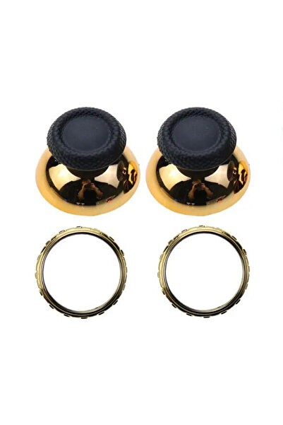 Choice5 N1 طقم واحد من قطع غيار عصا التحكم التناظرية المطلية بالكهرباء، غطاء ...