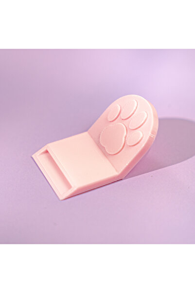 Choice5 فتاحة علب طعام الحيوانات الأليفة على شكل مخلب قطة وردي لطيف، سهلة الف...