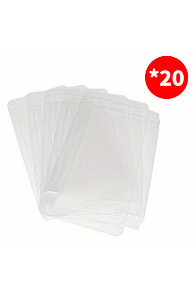choice2 20pcs Transparent N64 Gaming Cartridge Cover - Protective Case, Trans...