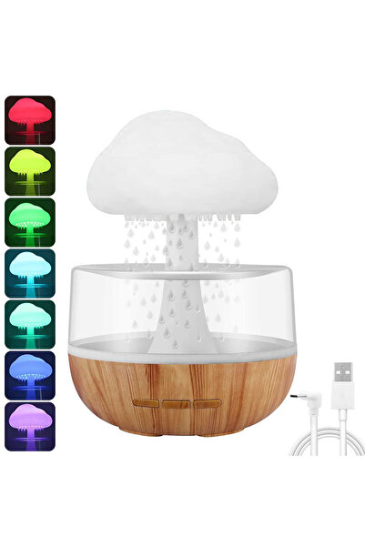 Choice مرطب هواء على شكل سحابة مطرية بسعة 1500 مللي أمبير، على شكل سحابة فطر ...