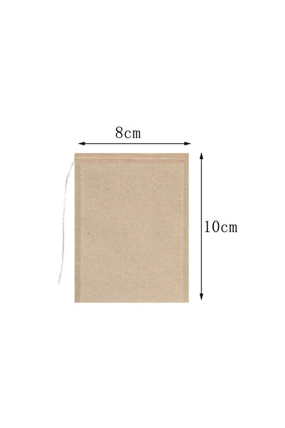 choice2 100pcs 8x10cm 100Pcs Teabags with Drawstring Filter Empty Tea Bags fo...