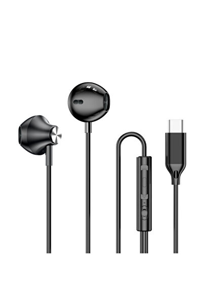 Choice3 سماعات أذن بأسلاك سوداء من النوع C USB من النوع C، ستيريو 3.5 ملم، ري...