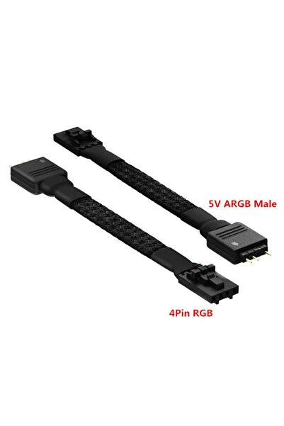 Choice كابل محول من RGEEK 4PIN 12V RGB Fan Hub إلى 5V 3PIN 4PIN ARGB ذكر لوحد...