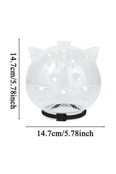 Choice قناع فم متين قابل للتنفس ، غطاء رأس للقطط، غطاء رأس فضائي، خوذة واقية ...