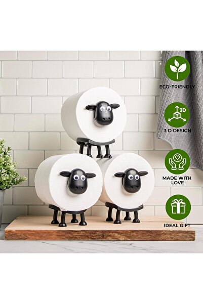 Livava Suport decorativ mini pentru hârtie igienică și suport pentru șervețel...