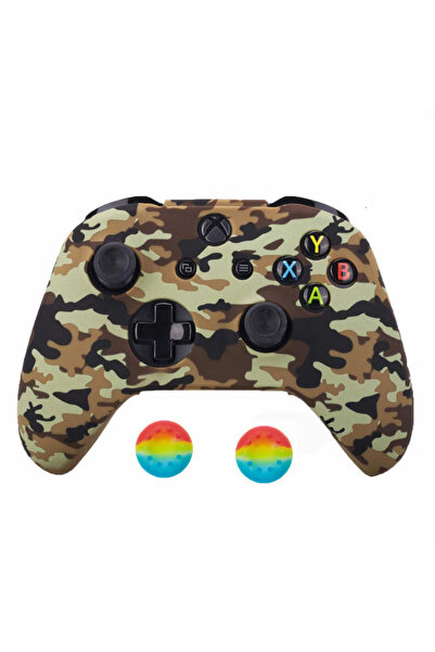 Choice6 M 1PCS Camouflage Silicone Protective Skin Case Sleeve Cover Thumb St...