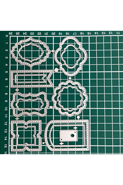 Choice1 قالب قطع ملصقات WL2104 الجديد، 30 نمطًا، مناسب لسجل القصاصات، مصنوع م...