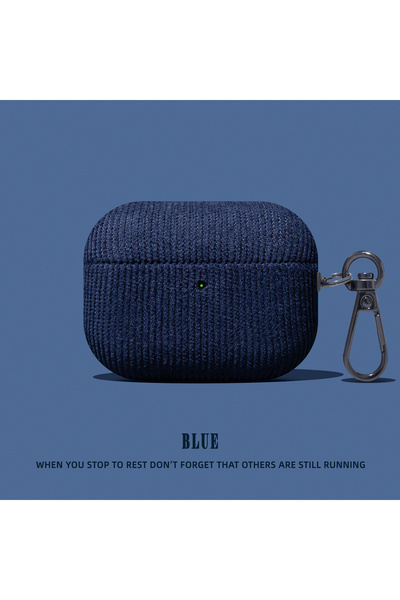 Choice12 جراب سماعات أذن جديد فاخر بنقشة مخملية ناعمة، متوافق مع AirPods Pro ...