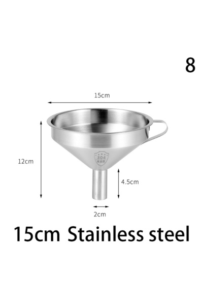 Choice10 8 100/120/200/300/400/450 Mesh Nylon Filter Stainless Steel Funnel F...
