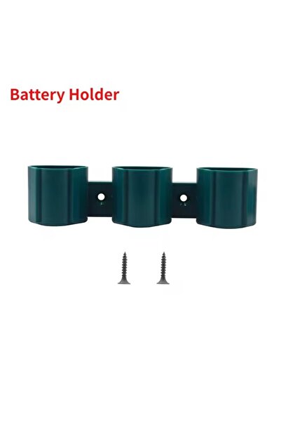 Choice حامل بطاريات أزرق اللون لماكيتا، ميلووكي، وبوش، 10.8 فولت و12 فولت، حا...