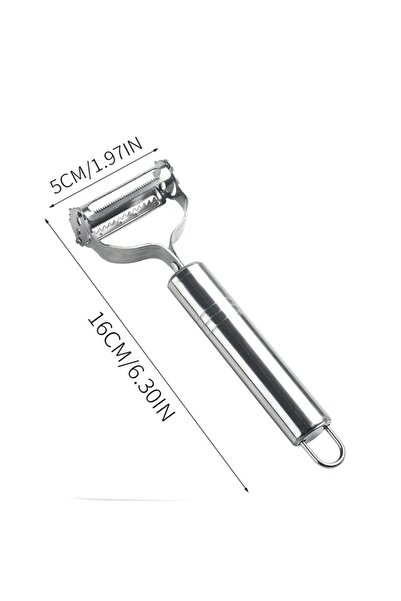 Choice1 مبشرة بطاطس وخيار وجزر عالية الجودة من الفولاذ المقاوم للصدأ، 2 في 1،...