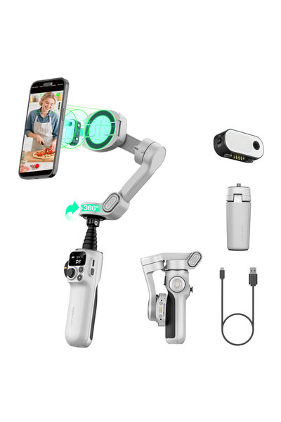 Choice مثبت جيمبال مغناطيسي محمول باليد ثلاثي المحاور من سمارت P2 من أهوان، م...