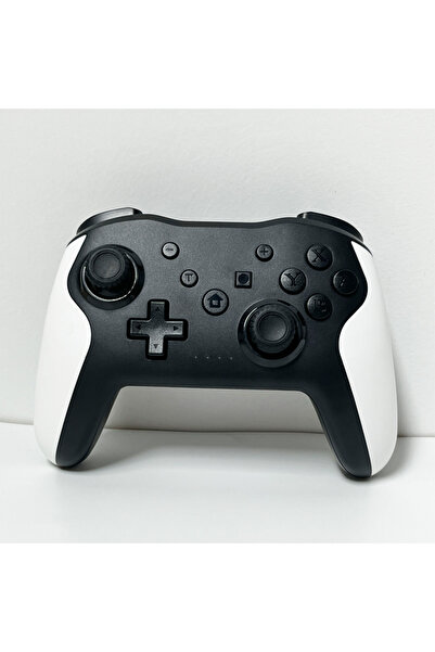 Choice3 عصا تحكم لاسلكية GAMINJA NS009S باللونين الأبيض والأسود، متوافقة مع أ...