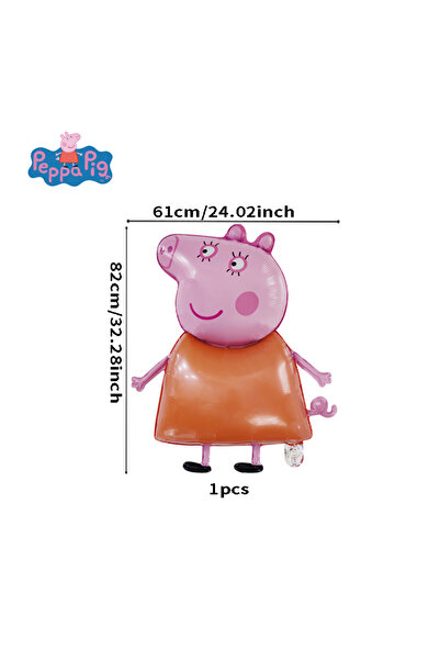 Choice8 Other Other 1PC-ZMM 1PC Creative Cartoon Peppa Pig Shape Aluminum Foi...