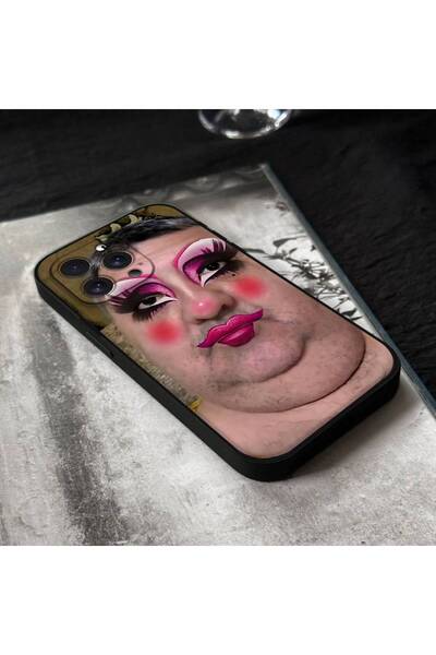 Choice غلاف هاتف مضحك بتصميم رجل قبيح لهواتف آيفون 15، متوافق مع آيفون 17، 16...