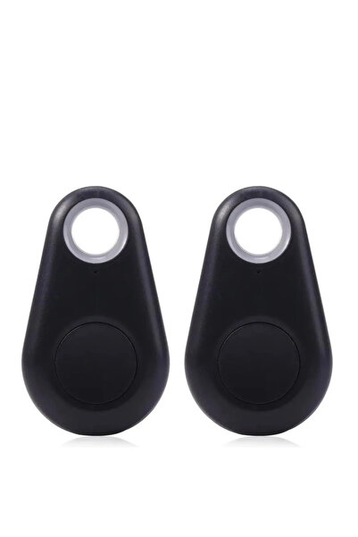 Choice7 قطعتان أسودتان، جهاز تتبع صغير بتقنية البلوتوث مع نظام تحديد المواقع ...