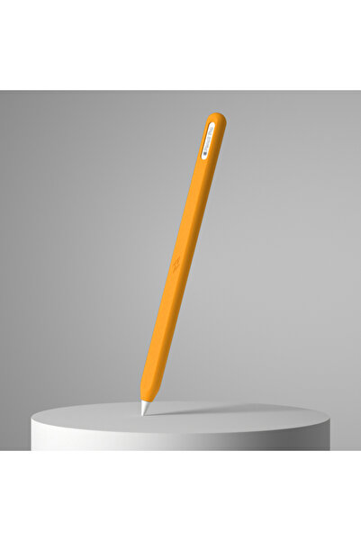 Choice12 جراب حماية من السيليكون البرتقالي لقلم Pencil Pro وقلم Pencil (الجيل...