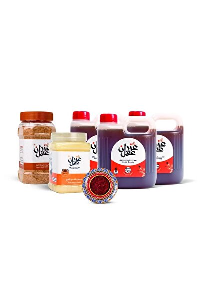 Azranz Honey Premium Sidr honey (3 kg) + premium Saudi coffee + premium local...