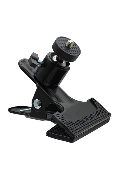 Choice مشبك تثبيت معدني أسود، حامل ثلاثي القوائم من سبيكة معدنية، حامل فلاش، ...