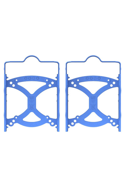 Choice1 حامل قرص صلب ميكانيكي أزرق YPZJ-2PCS LDPCSJ مقاس 3.5 و2.5 بوصة، مزود ...