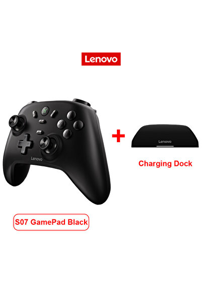 Choice6 قاعدة شحن لينوفو S07 السوداء الأصلية، وحدة تحكم S07 الأصلية، عصا تحكم...