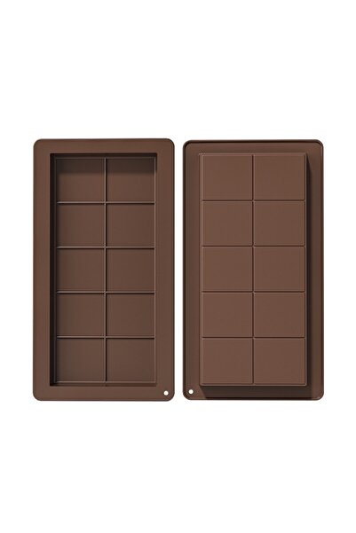 Choice1 2PCS Silicone molds, cholate tray molds, spatula non-stick silicone c...