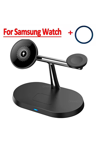 Choice1 VIKEFON Black 3 in 1 Magnetic Wireless Charger Charging Dock Station ...