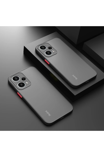 Choice6 حافظة صلبة هجينة جديدة باللون الأسود لهاتف Redmi Note 12 Turbo Cover ...