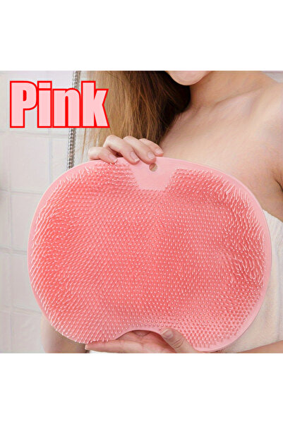 choice2 وسادة تقشير القدمين الوردية، فرشاة حمام متعددة الوظائف، وسادة تدليك ا...