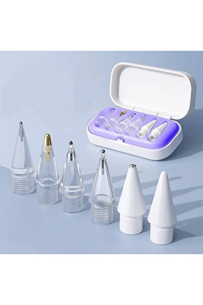 Choice مجموعة رؤوس أقلام بديلة أرجوانية (الجيل الأول/الثاني / إصدار USB-C) بد...