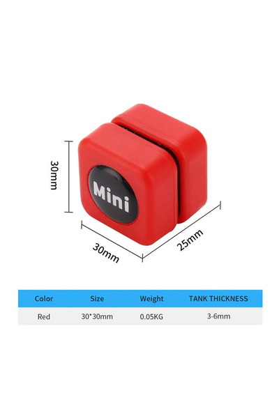 Choice3 فرشاة مغناطيسية حمراء لحوض السمك، مكشطة طحالب عائمة للزجاج، منظف زجاج...