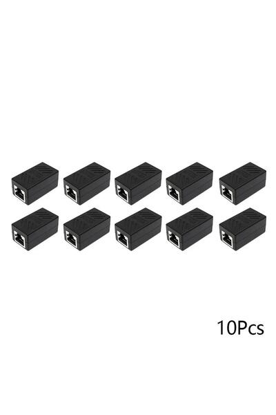 Choice1 10 قطع، 1-20 قطعة، موصل RJ45، محول إيثرنت Cat7/6، واجهة جيجابت، موسع ...