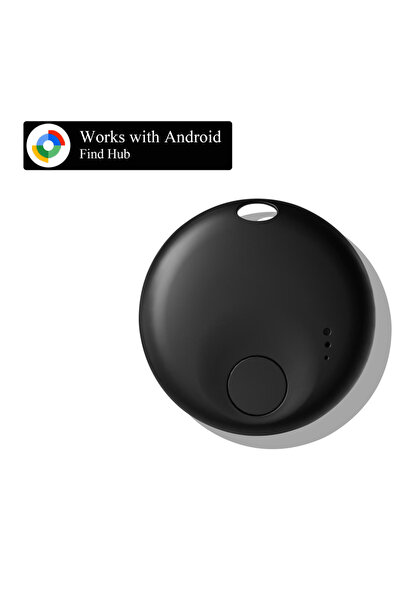 Choice جهاز تتبع N-Tag الأسود Air Tag لأجهزة أندرويد، متوافق مع تطبيق Google ...