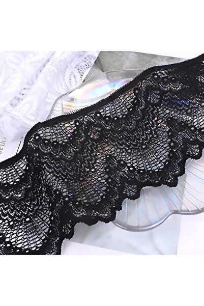 Choice3 3 Yards-108 Inches black 15 Yards of Exquisite Elastic Lace Trim, Wid...