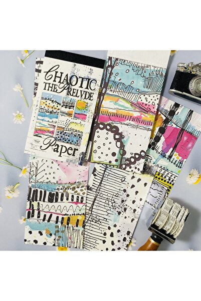 Choice3 ورق قصاصات عتيق من C Journamm، 40 ورقة، ورق حرفي غير لاصق لصنع المجلا...