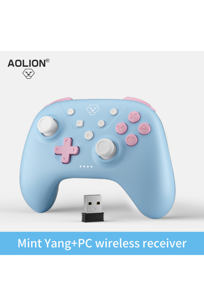 Choice Blue add receivr AOLION Bluetooth controller For Switch 2/1/PC/iOS/And...