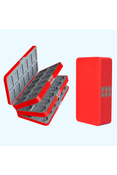 Choice3 Red 72-in-1 storage box suitable for Switch 1/2 game cards