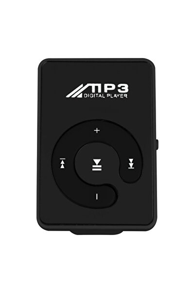 Choice مشغل موسيقى MP3 صغير الحجم أسود اللون، يدعم بطاقات SD وTF، بتصميم أنيق...