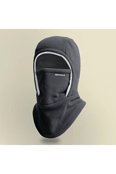 Choice4 Dark gray Warm Fleece Riding Full Face Mask Covers Outdoor Balaclava ...