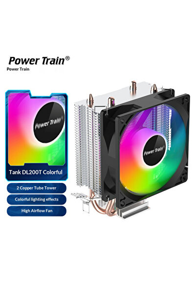 Choice مبرد وحدة المعالجة المركزية RGB Other PowerTrain Tank DL200T ذو تصميم ...
