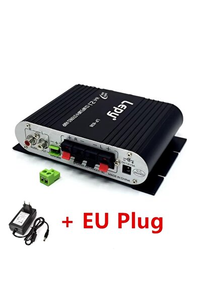 Choice1 black with EU Plug Lepy LP-838 HIFI Amplifier 2.1 Channel Subwoofer A...