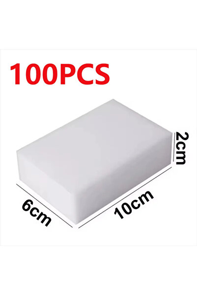 Choice1 ١٠٠ قطعة من إسفنج التنظيف السحري المصنوع من رغوة الميلامين، مناسب لتن...