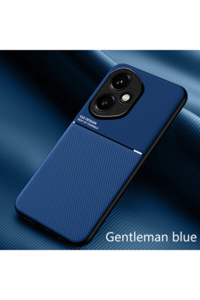 Choice6 جراب حماية من جلد الأزرق المموج من مادة TPU لهاتف HONOR 400 Lite، مزو...