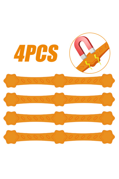 Choice1 Orange 4PCS Air Fryer Magnet Silicone Buckle for Holding Down Air Fry...