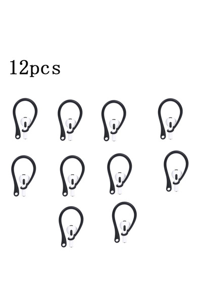 Choice8 6 pairs Black 1/3/5/6Pairs Silicone Ear Hooks for AirPods Pro Accesso...
