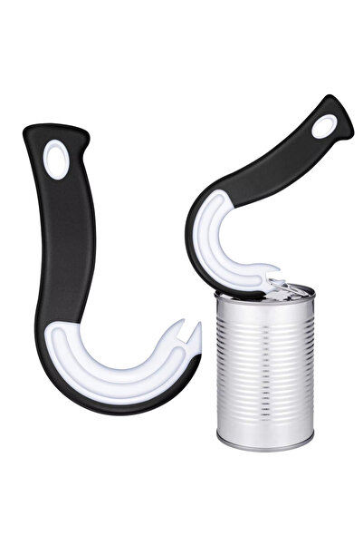 Choice فتاحة علب سوداء سهلة الفتح بحلقة سحب، مزودة بخطاف على شكل حرف J، مزودة...