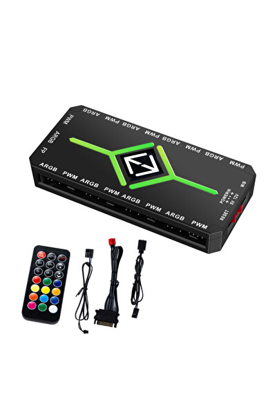 Choice ALLOYSEED أسود 1 إلى 9 3 في 1 5 فولت وحدة تحكم ARGB ثلاثية الأطراف موز...
