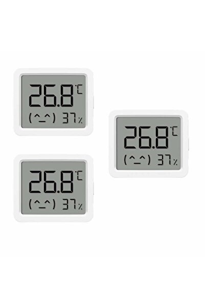 Choice3 جهاز شاومي الذكي لقياس درجة الحرارة والرطوبة، 3 قطع، مقياس رطوبة رقمي...