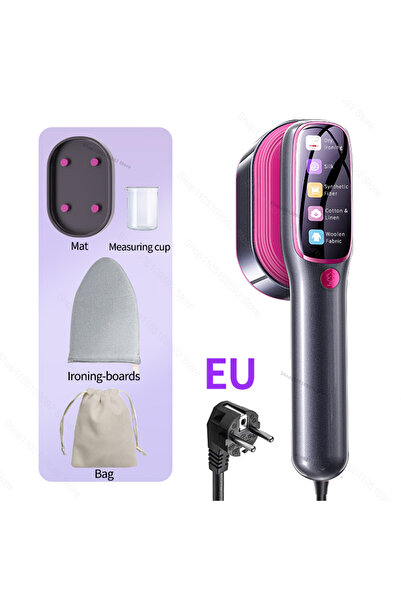 Choice1 EU Purple Board Bag Handheld Steam Iron Garment Steamers Ironing Mult...